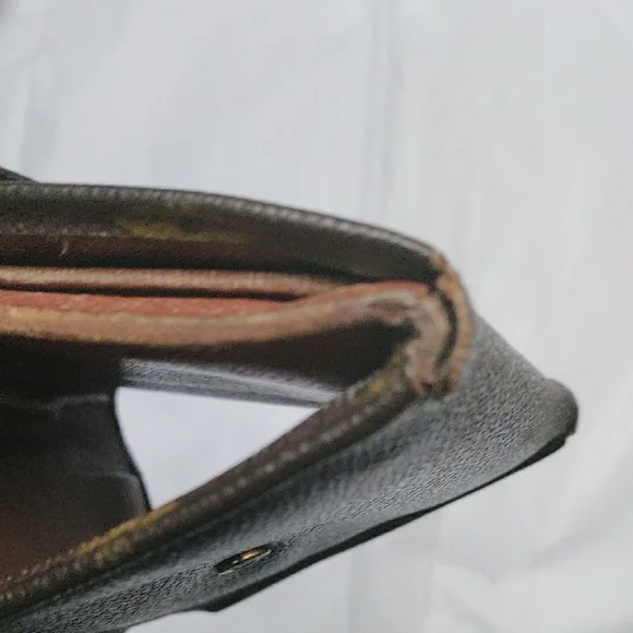 Louis Vuitton Monogram Envelope Wallet - Dark Brown with Gold Hardware - Picture 14 of 16